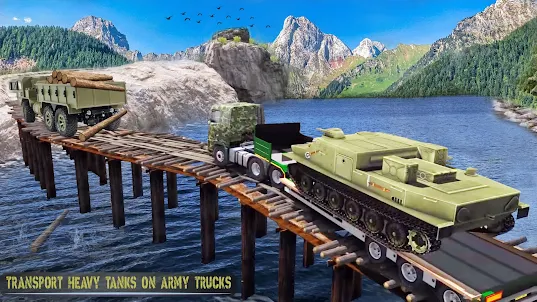 juegos sim camiones ejército