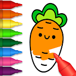Cover Image of ダウンロード Coloring book Kids Art game  APK