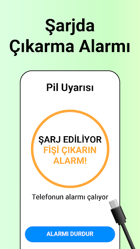 Tam Pil Şarjı Uyarısı ekran görüntüsü