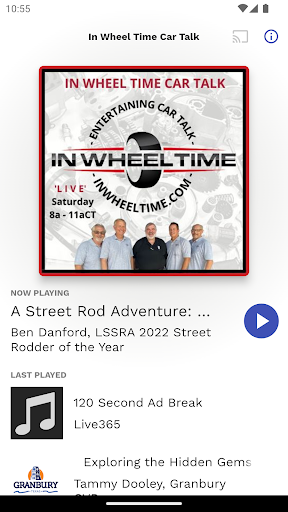 Android application In Wheel Time Car Talk screenshort