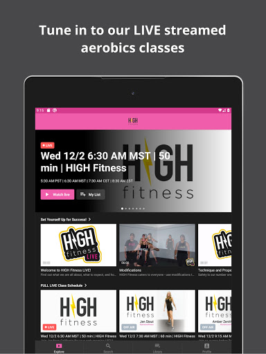 HIGH Fitness LIVE  OnDemand