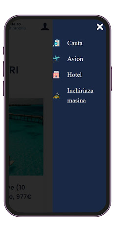 Android application Planuri de vacanta screenshort