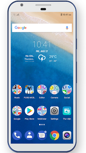 Android application Star Launcher Dubai screenshort