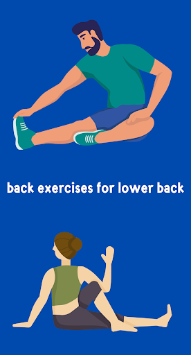 Android application back exercises for lower back screenshort
