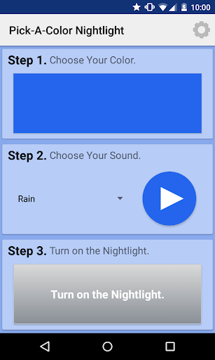 Screenshot of Night Light