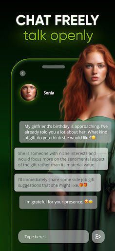 Screenshot of Genesia - AI Friend & Partner
