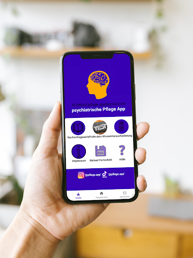 Android application psychiatrische Pflege App screenshort