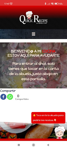Quick Recipe - La abuela chef screenshot