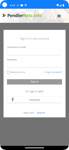 Pendlernetz Screen 3
