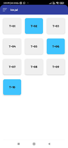 Android application Restaurant Take Order-Captain screenshort