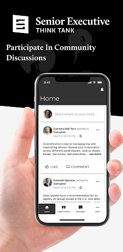 Android application Senior Executive Think Tanks screenshort