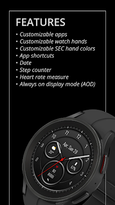 DADAM71 Analog Watch Faceのおすすめ画像5