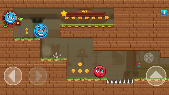 Red and Blue Puzzle: Twin Color Ball 0.3.1 APK screenshots 2