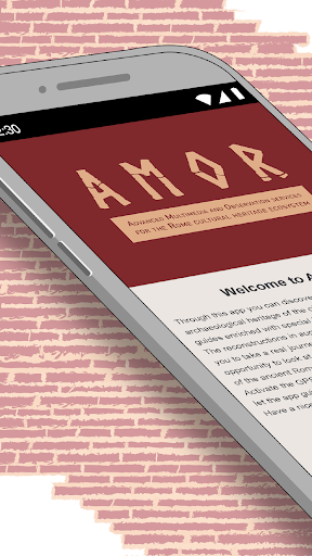 Android application AMOR screenshort