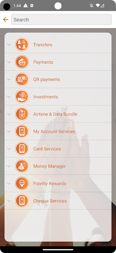 Fidelity Mobile Banking Screen 3