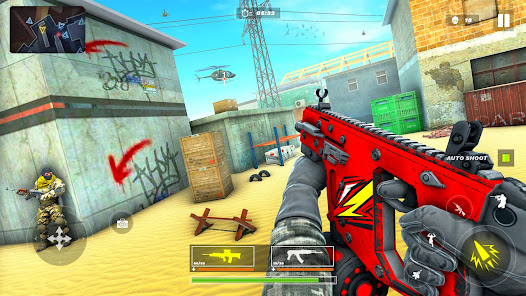 Captura 15 juegos arma disparos en equipo android