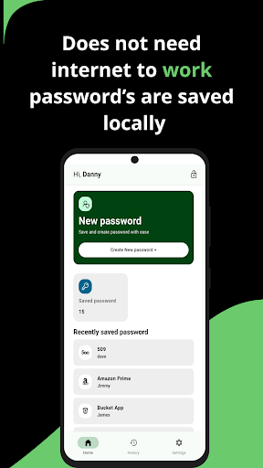 Hashed (Password Manager) Screen 3