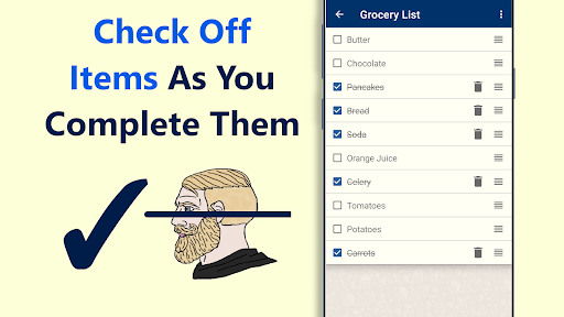 Android application Chad's Simple To Do List App screenshort