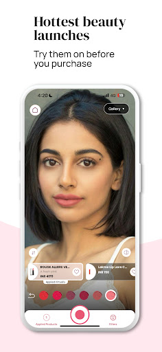 Android application Rad Beauty screenshort