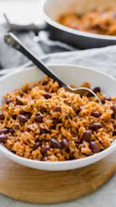The Best Baked Rice and Beans