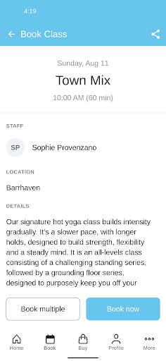 Yogatown Screen 3