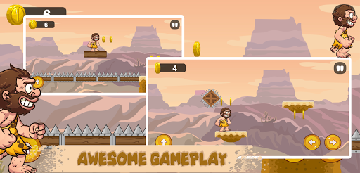 Crazy CaveMan - Adventure Fun