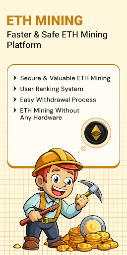 ETH Cloud Miner- Earn Ethereum screenshot 1