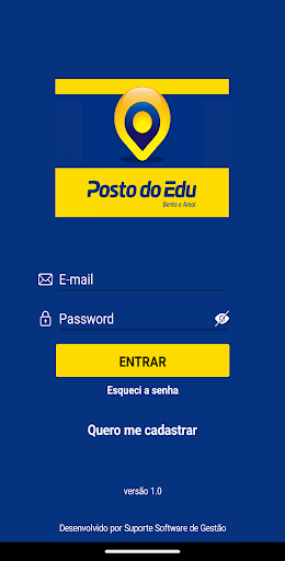 Android application Posto do Edu screenshort