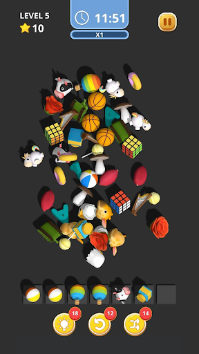 Android application Tile Match 3D - Triple Master screenshort