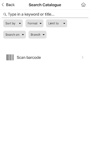 Bayside Library Service Screen 2
