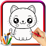 Cover Image of Download Kids Coloring Cute Cat  APK