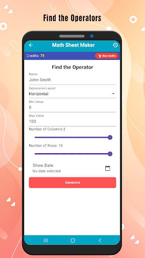 Kid Math: PDF Worksheet Maker screenshot 5
