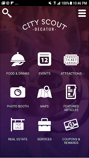 Android application City Scout - Decatur Illinois screenshort