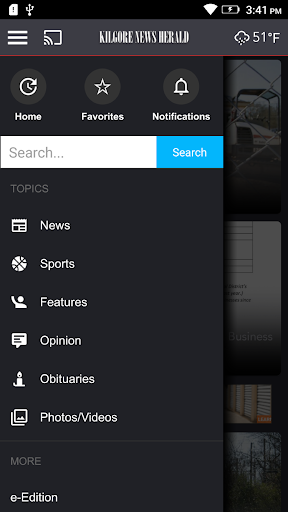 Kilgore News Herald Screen 3