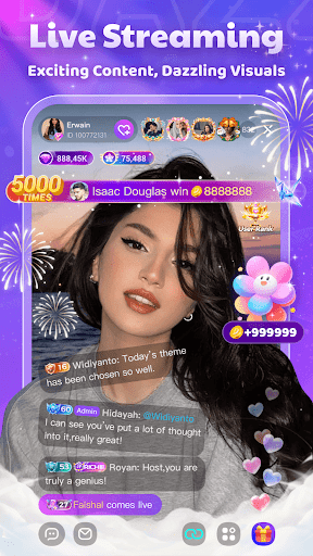 Dazz Live-Live Stream & Chat Screenshot 1 - AppWisp.com