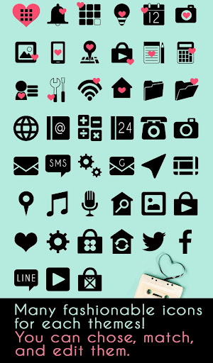 Love Mix Theme +HOME Screenshot 4 - AppWisp.com