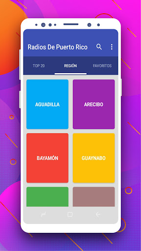 Android application Puerto Rico Radio Stations screenshort