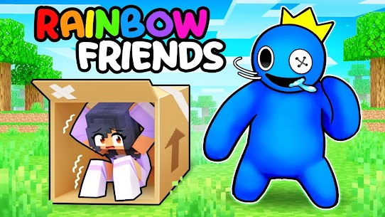 Rainbow Friends For Minecraft Mod Apk Download 3