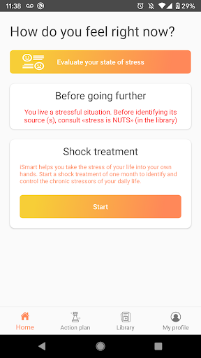 Android application iSmart screenshort