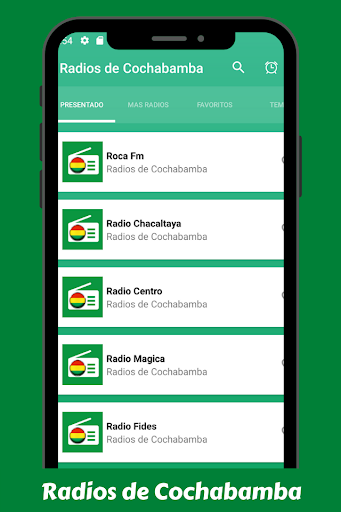 Radios Fm Cochabamba Bolivia Screen 3