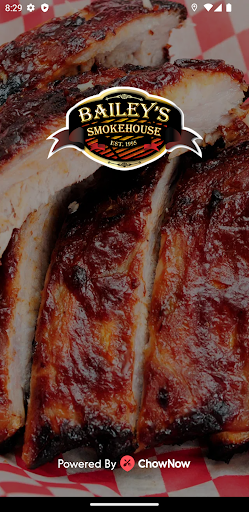 Android application Bailey's Smokehouse screenshort