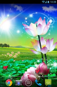 Lotus Live Wallpaper For PC installation