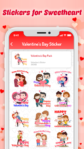 Valentines Week Stickers - WA