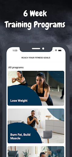 Reach your Fitness Goals Screen 3