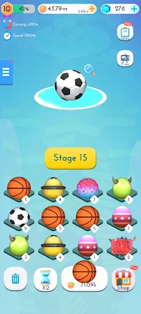 Game screenshot Bounce Ball: Merge Tycoon mod apk