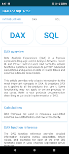 DAX and SQL A to Z