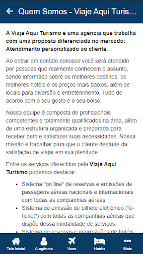 Viaje Aqui Turismo Screen 2