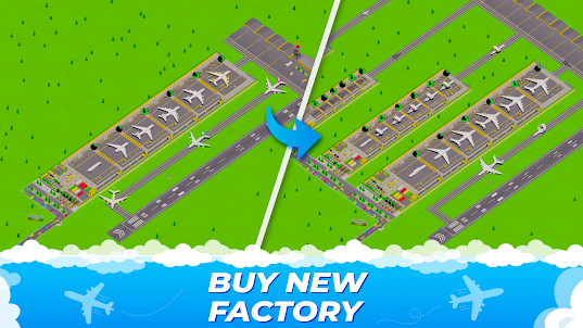 Idle Airplane: Factory Tycoon