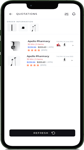 Tizero Online Shopping App Screen 3