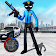Police Stickman Rope Hero Gangstar Crime Mafia icon